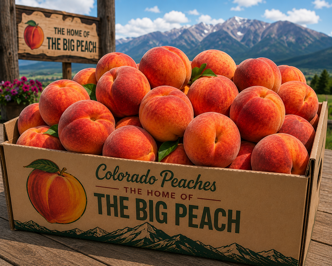 Local Pickup: 20-lb Box of Peaches | Arnie 